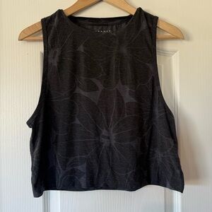 Women's Black Sleeveless Top